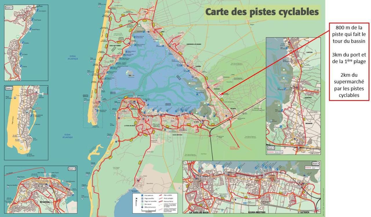 Gite Cala Verde Jardin, A 4Km De La Premiere Plage Audenge Zewnętrze zdjęcie